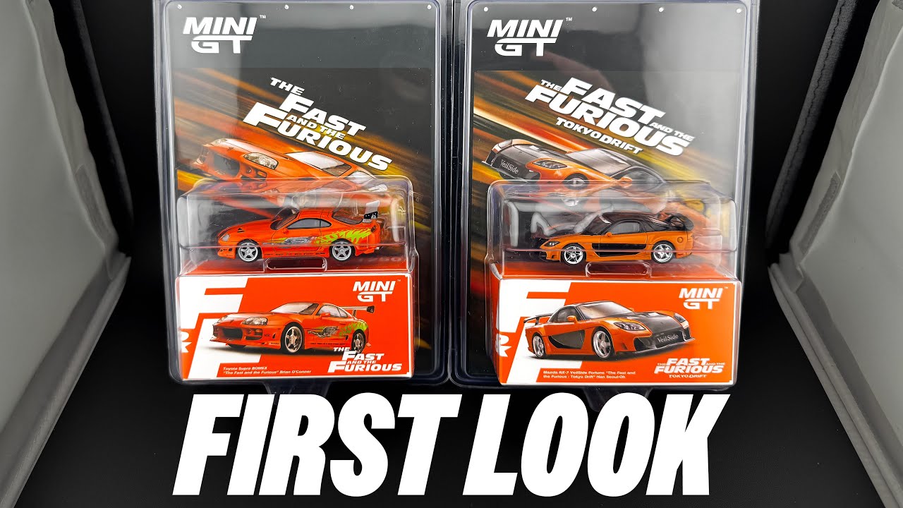 Fast & Furious Comes to MINI GT — First Look - YouTube