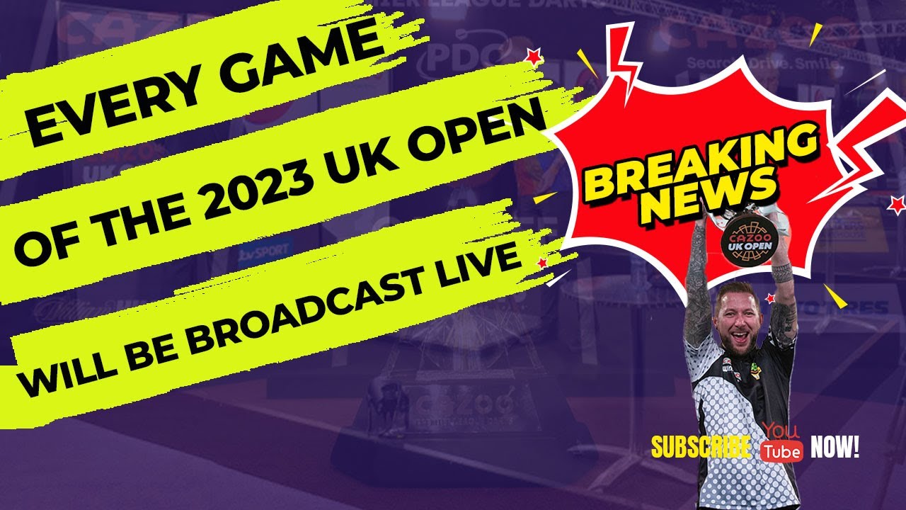 BREAKING NEWS EVERY MATCH AT THE 2023 PDC UK OPEN BROADCAST LIVE