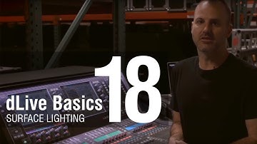 Mike Bangs - dLive Basics 18 - Surface Lighting
