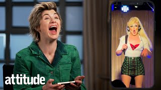 One Night's Jodie Whittaker reacts to St Trinian's Beverly drag act: 'That is f***ing ace!'
