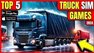 Top 5 Truck Simulator Games for Android and iOS| Best truck driving games on Android x iOS 2024 screenshot 5