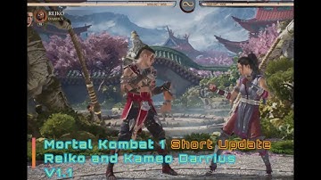 MK1 Reiko and Kameo Darrius Update V1.1 Combo | MK1 Script Cronus Zen/MAX