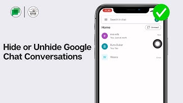How to Hide or Unhide Google Chat Conversations 2024 | Hide or Delete Google Chat Conversation