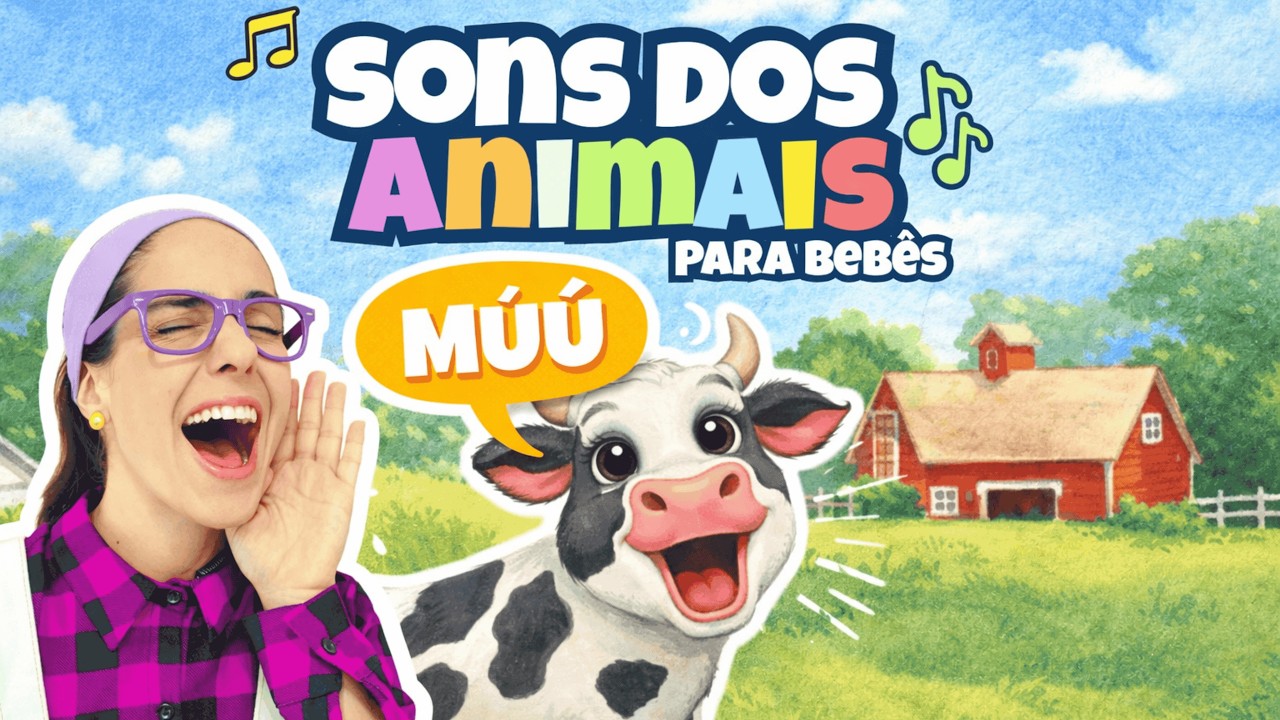 ANIMAIS DA FAZENDA, EMOÇÕES, FORMAS, FAMÍLIA e muito mais - com a Bu
