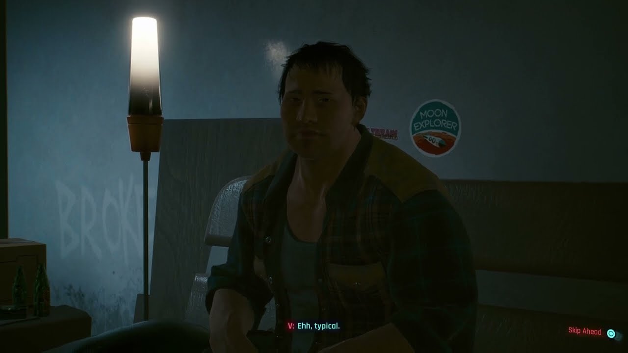 Cyberpunk 2077 - Happy Together: Talk to Barry Lewis: Find Andrew's Niche and Talk to The Cops PS5