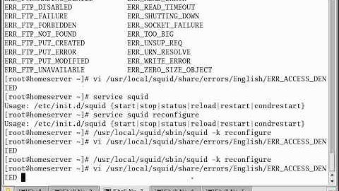 [2006] - [Urdu CBT] - Linux  System Administration - SQUID - 10/15 - Custom Error Messages