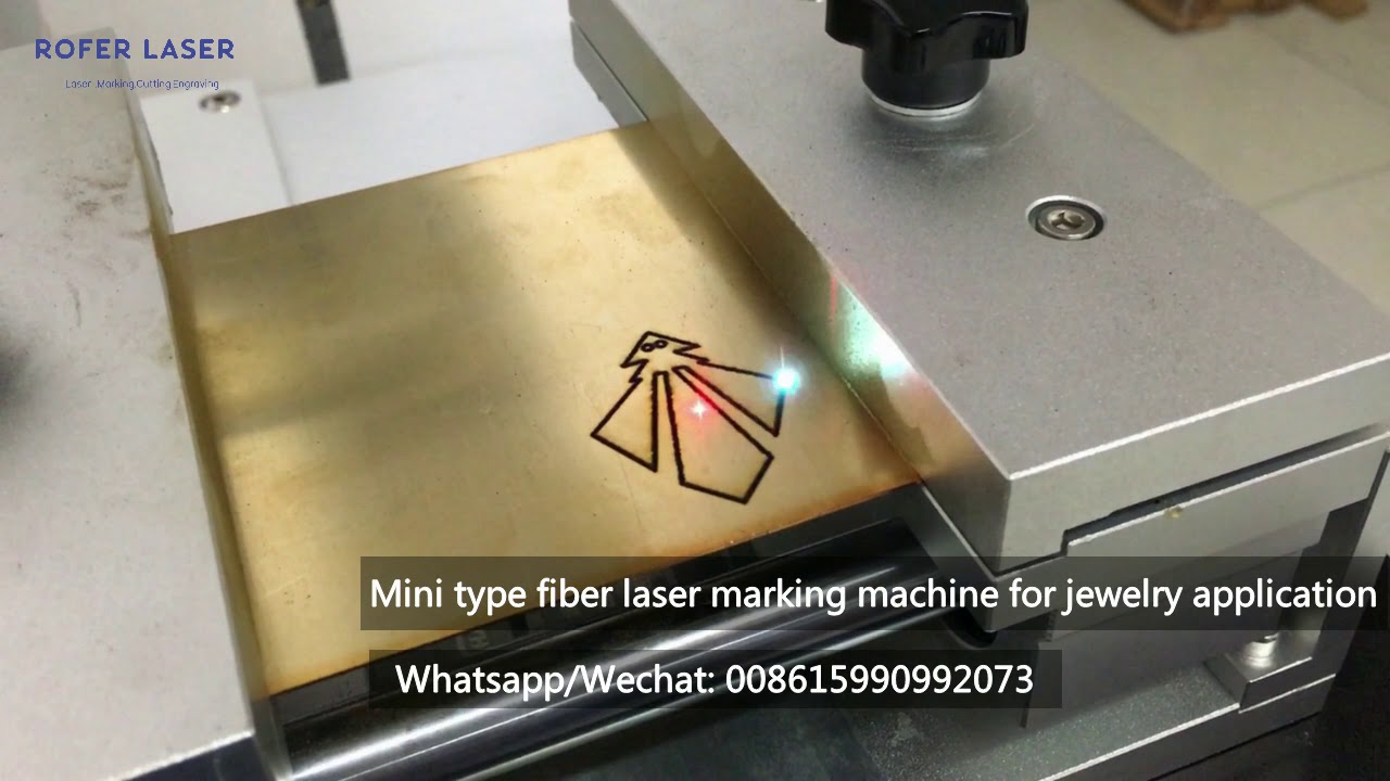 How to cut Jewelry Name by fiber laser marking machine Jewelry