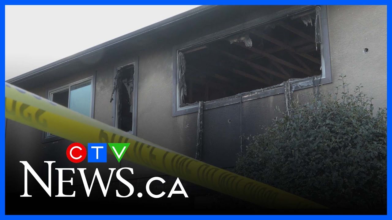 One dead, one in hospital after house fire in Central Saanich