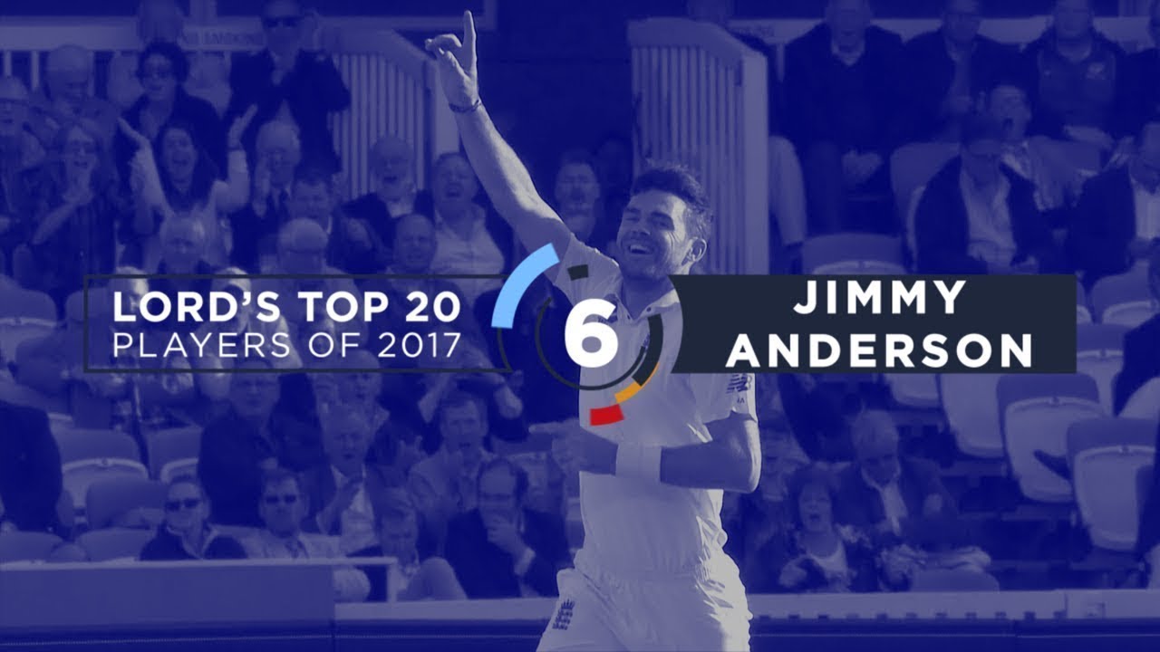 6) James Anderson | Lord's Top 20 Players of 2017