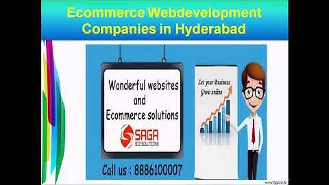 Ecommerce development companies in Hyderabad – Saga Bizsolutions