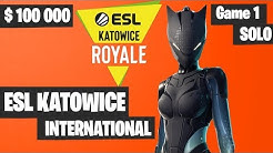Fortnite esl tournament