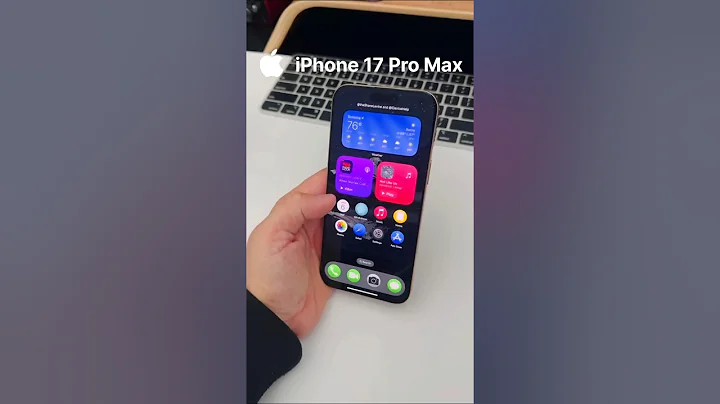 Apple iPhone 17 Pro Max First Look 🤯