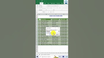 Cách lọc dữ liệu siêu nhanh trong Excel với Insert Slicer #shorts