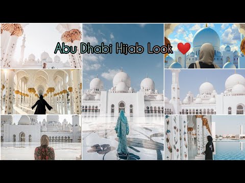 Explore Sheik Zayed Grand Mosque Abu Dhabi (Dubai )Hijab Girls Dp Style ✨ #hijabgirlislamicstatus