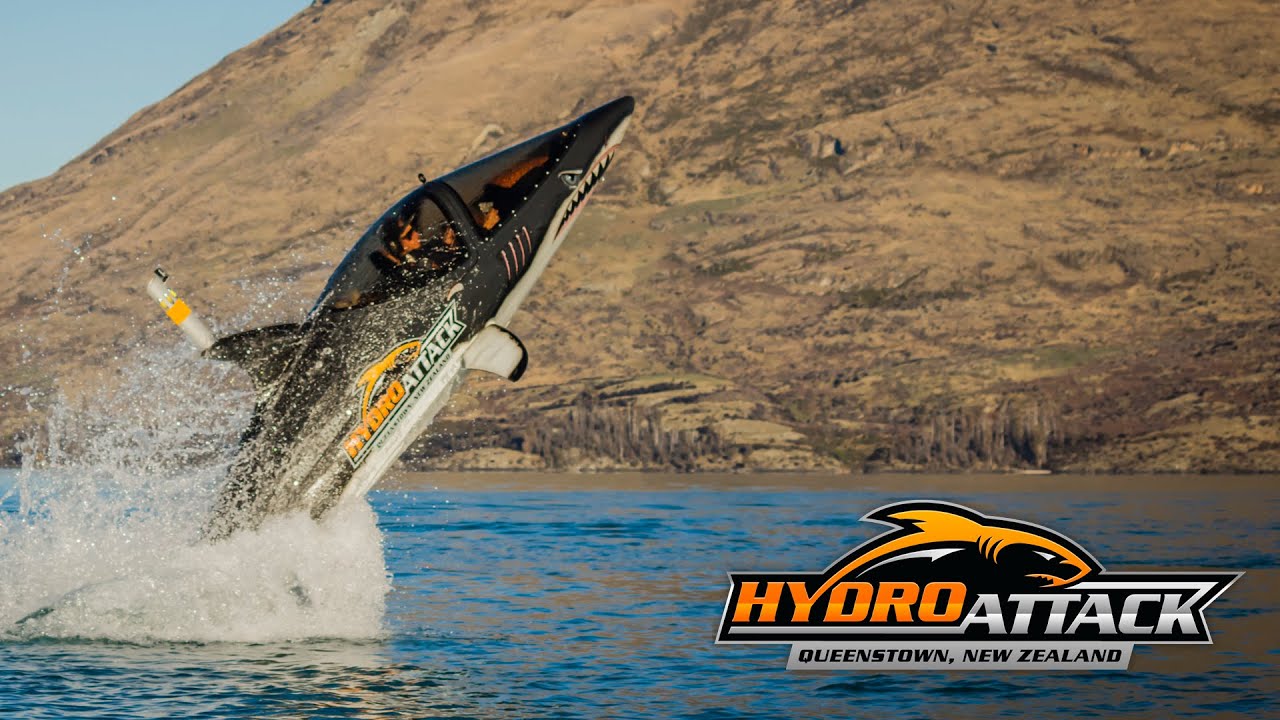 Hydro Attack Queenstown Seabreacher X Shark Ride YouTube