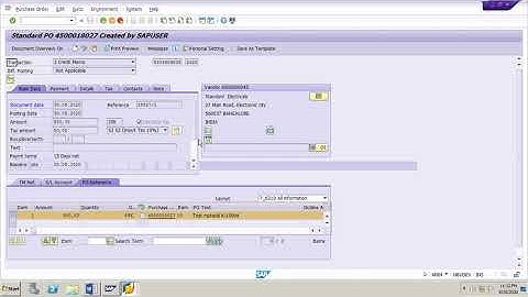 SAP MM Invoice verification Overview of Credit memos and Reversals ECC6/S4 Hana