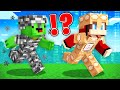 COMAND BLOCK Armor Speedrunner vs BEDROCK Armor Hunter : JJ vs Mikey in Minecraft Maizen!
