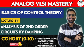 Analysis of 2nd Order Circuits by Damping || Analog VLSI Mastery (Cohort 0-10)