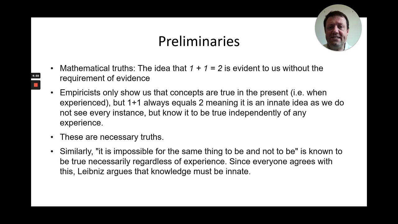 Leibniz on Innate Knowledge (AQA A-level Philosophy)