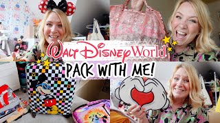 ULTIMATE WALT DISNEY WORLD FAMILY PACK WITH ME! What To Take, What To Wear & Magical Tips! 🐭