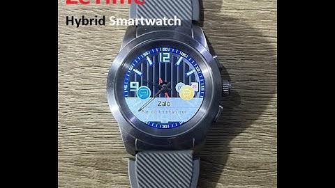 Đồng hồ Zetime hybrid watch MyKronoz Thụy Sỹ