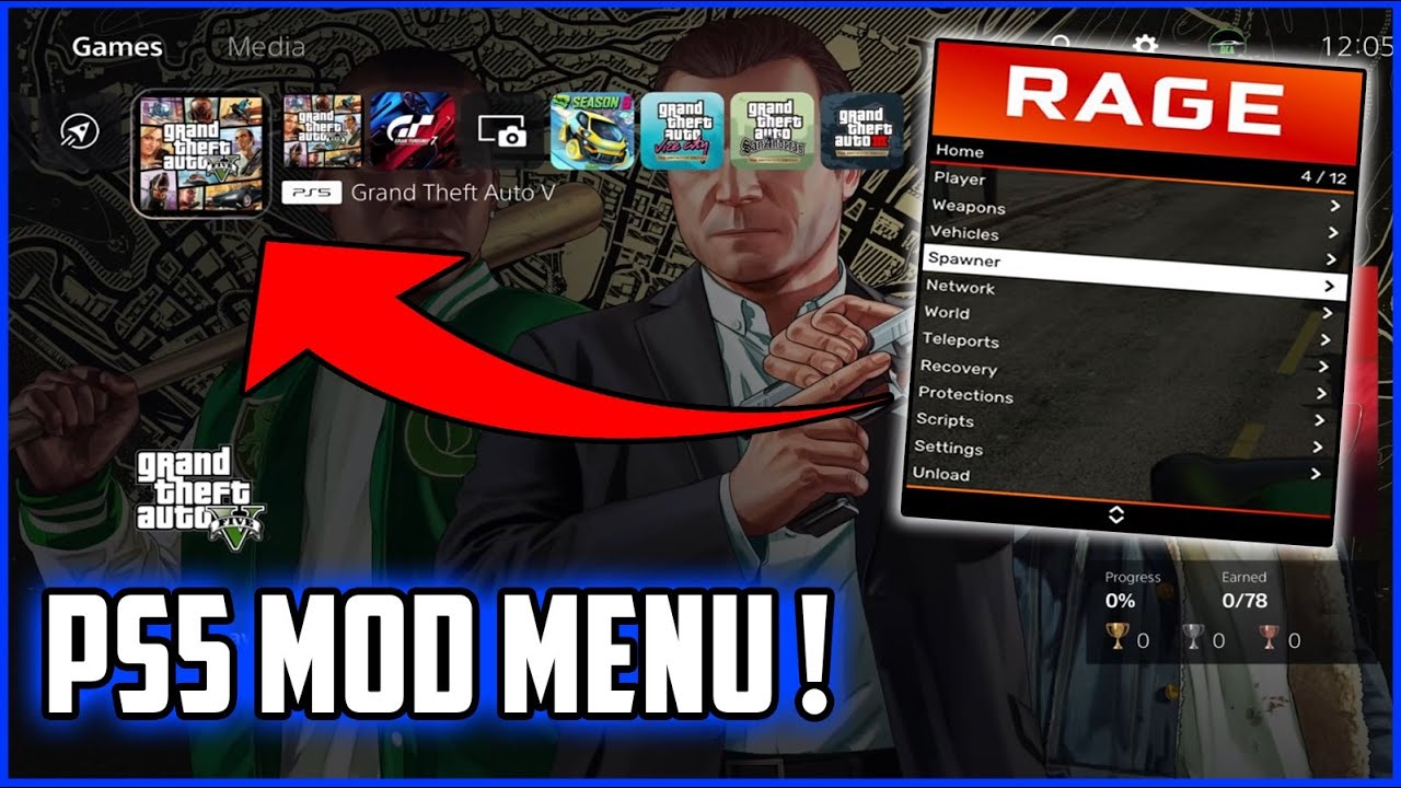 GTA 5 - How to Install Mod Menu on PS5 | Best Way to Install Mods on ...