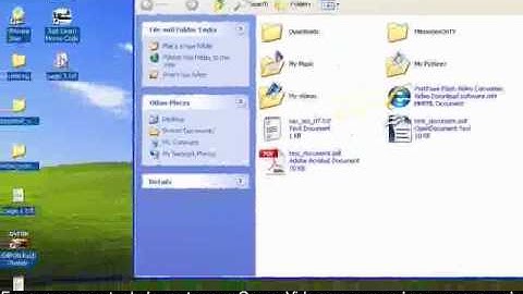 Windows XP - The Documents Folder