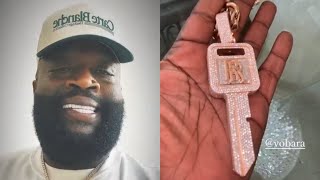 Rick Ross Is Giving Away Over $300,000 Worth Of Gold \& Diamond Chains As Prizes At His Car Show