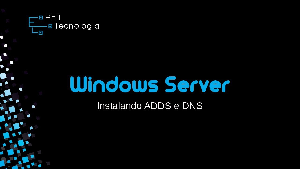 Windows Server 2019 - Instalação de Pacotes AD e DNS - YouTube