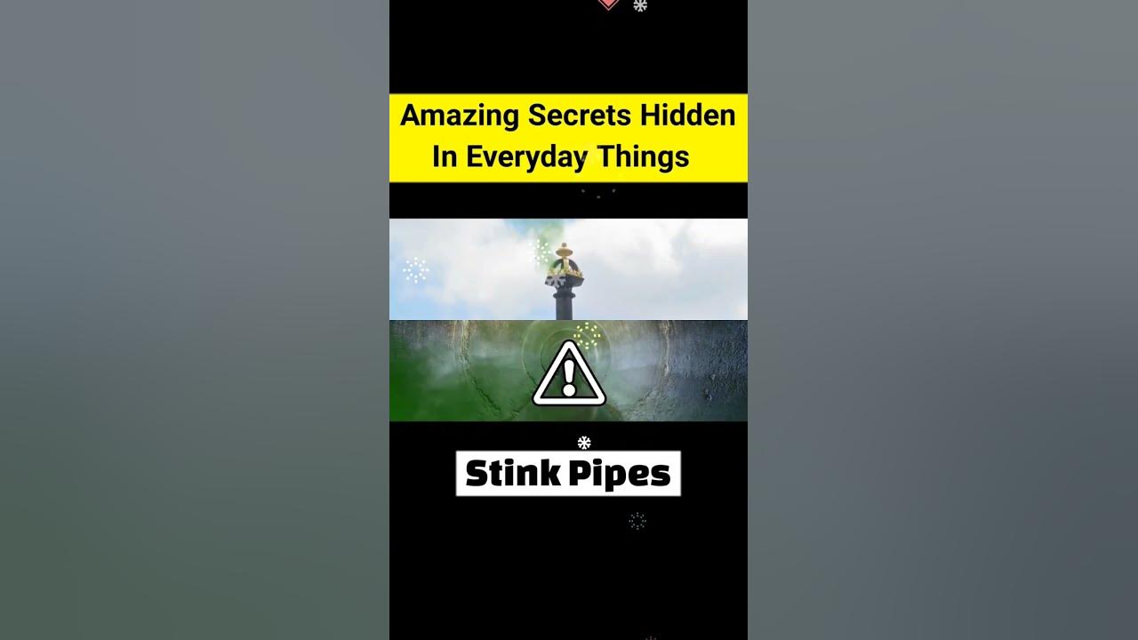 Stink Pipes Secret Hidden ThingsHindi shorts YouTube