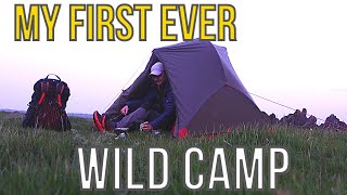 My First Solo Wild Camp - Wild Camping UK