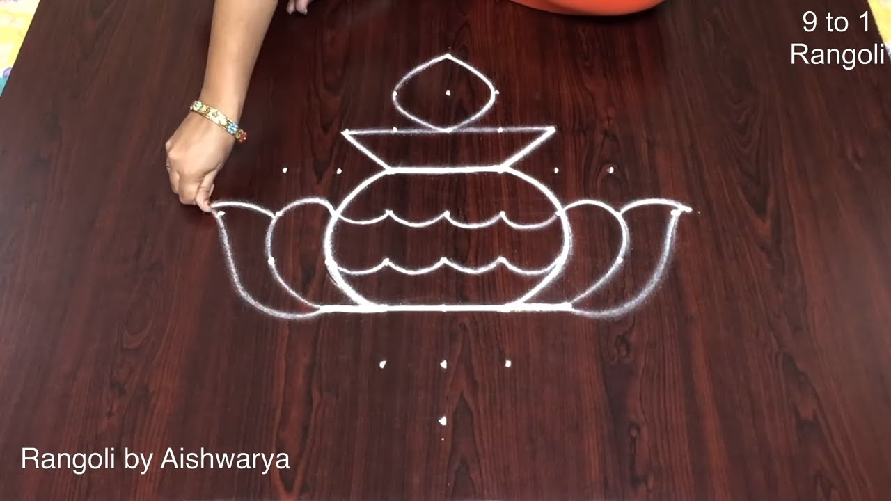 Panai Kolam Sankranthi Muggulu