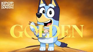 GOLDEN x BLUEY | Let's Play Keepy Uppy! 🎈 | ( Official Music Cover )