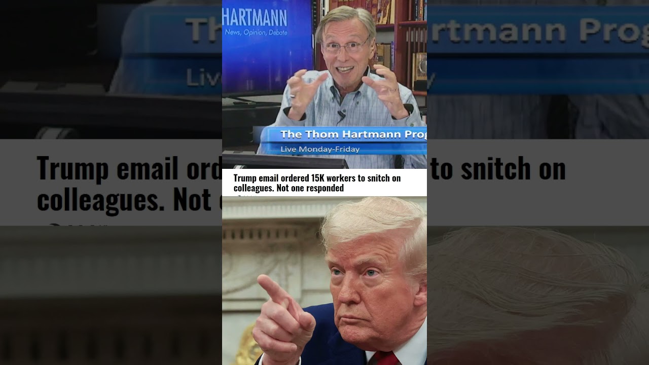 Trump’s in Trouble! Thousands of Workers REFUSED Order to Snitch!