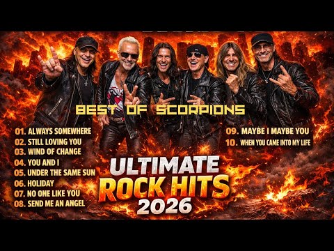 Scorpions Greatest Hits Full Album 2026 🦂 Best Rock Songs