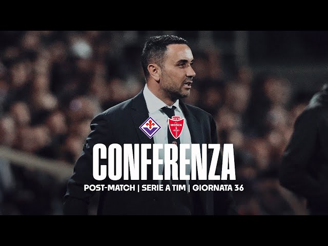 CONFERENZA STAMPA | Le parole di Mister Palladino dopo Fiorentina - Monza