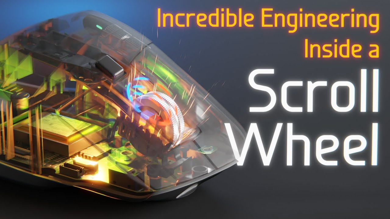 How do computer mice work? 🖱🖱  || Scroll Wheels