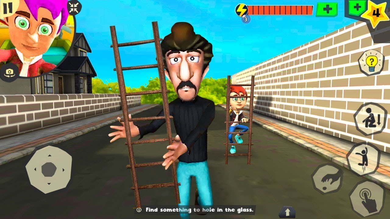 Scary Robber home clash _fun videos troll scary robber every day ...