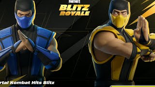 Mortal Kombat Blitz Royale Week Match Gameplay - Fortnite 4K 60Fps