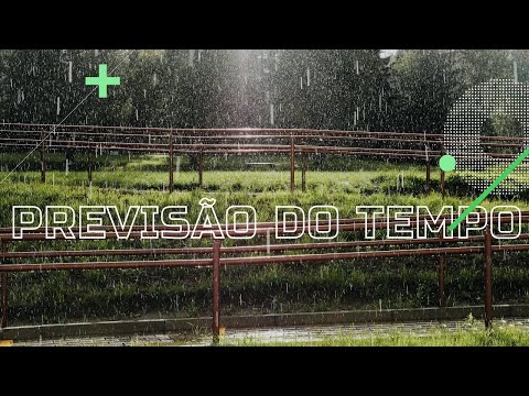 Confira a previsão do tempo para o início da semana