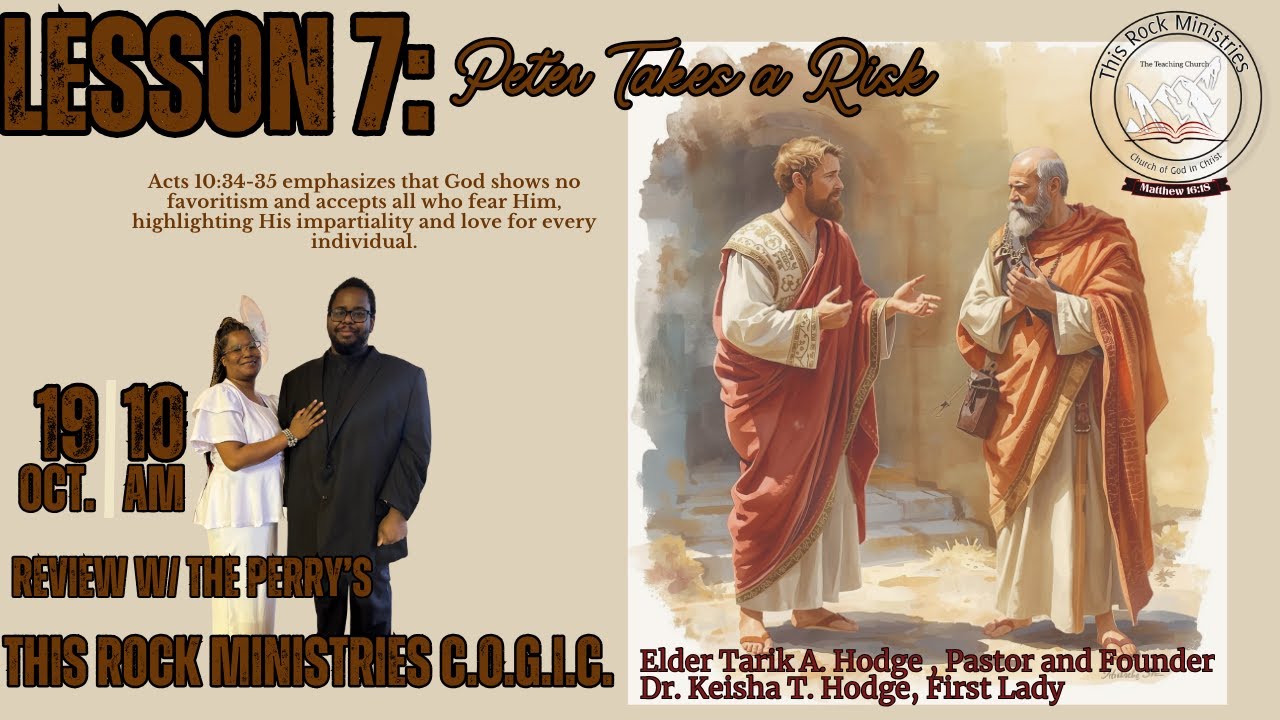 Lesson 7: Peter Takes a Risk