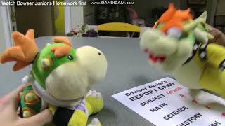 Funny Moments Of Bowser Beating Bowser Jr