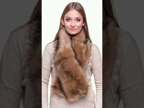 Fur Muffler For Ladies #shorts #fashion #upskirt #winter