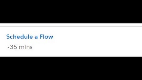 Schedule a flow Trailhead Solution #106 #24_03_2023