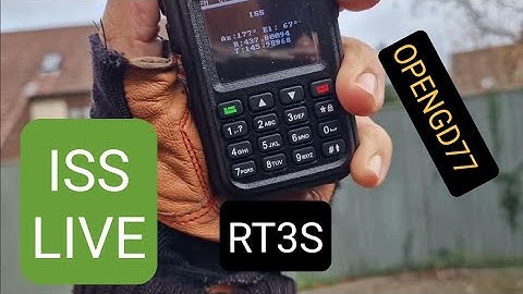 ISS SATELLITE LIVE - RT3S