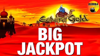 BIG HANDPAY JACKPOT! Sahara Gold Lightning Link Las Vegas Casino Slot Machine Win