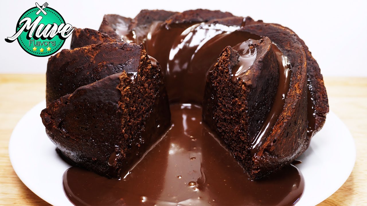 MEGA volcán de CHOCOLATE súper fácil y delicioso | Muve Flavors