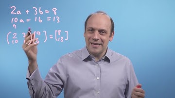 M4ML - Linear Algebra - 1.2 Motivations for linear algebra