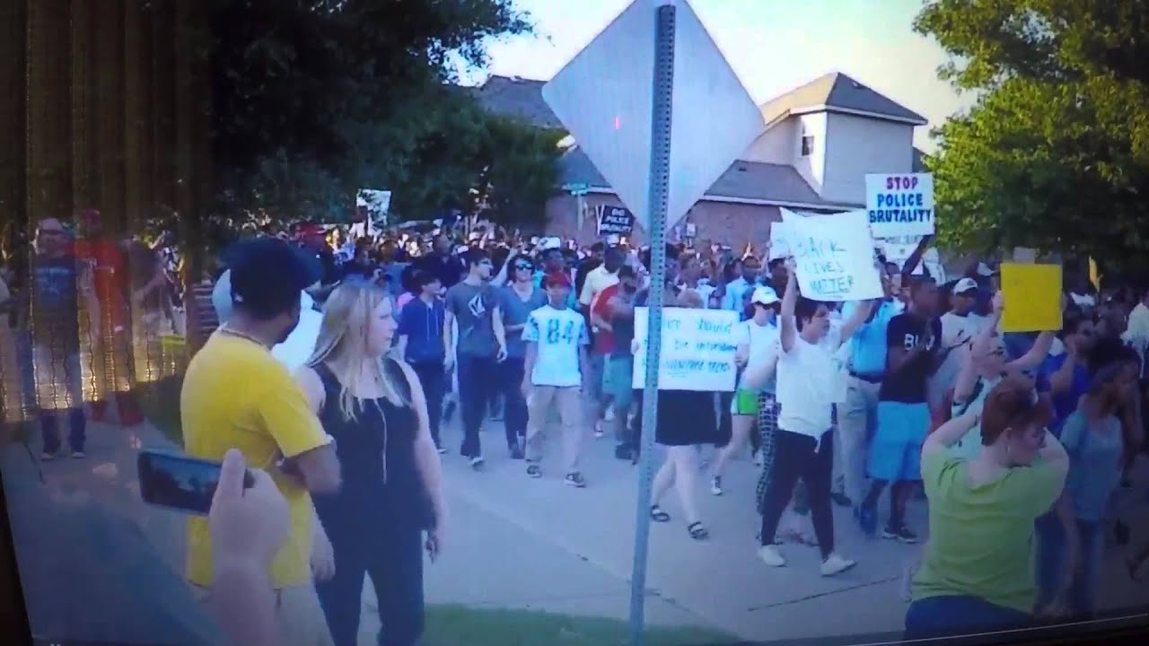 Breaking McKinney Texas Protest!!!! YouTube