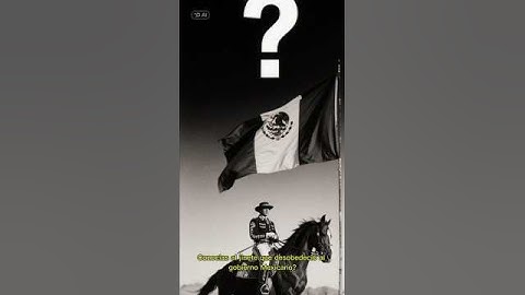 ¿Sabías que un jinete desafío al gobierno mexicano?🇲🇽🇲🇽